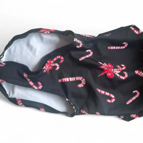 Luckyleo Dancewear Women's Black and Multi Bodysuit - Picture 3 of 4